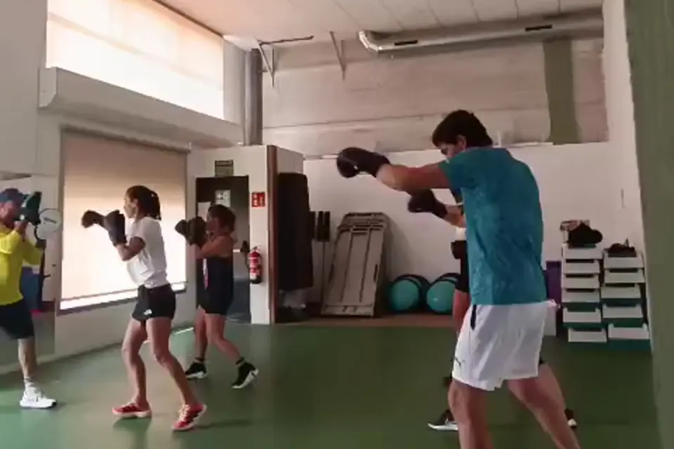 BoxFit class at Club Fit Javea