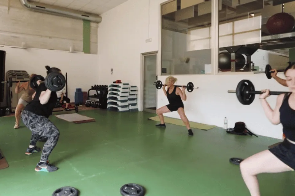 Pump class at Club Fit Javea