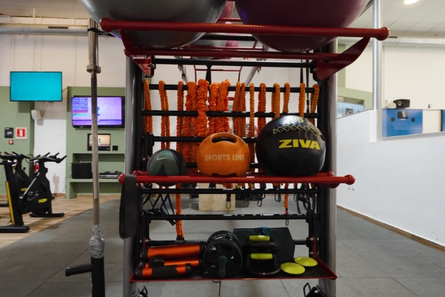 Functional training equipment at Club Fit