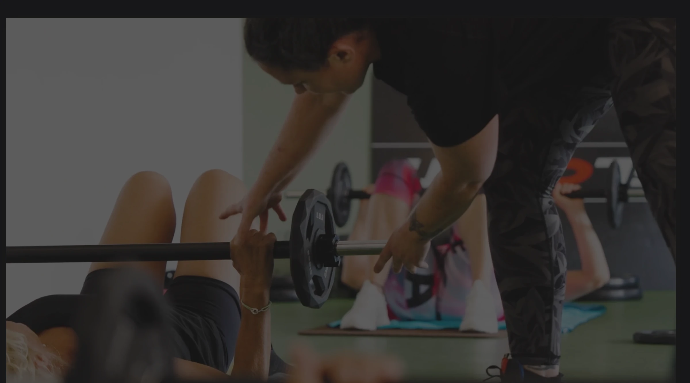 Group exercise studio at Club Fit Javea