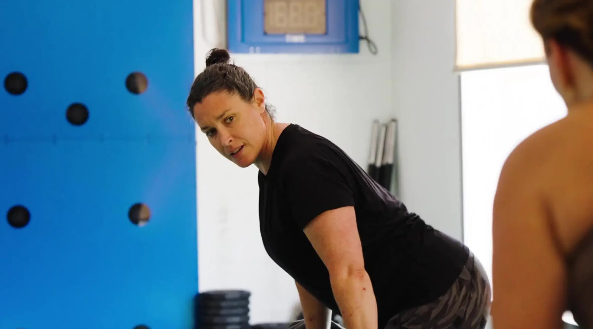 Instructor leading a small group class at Club Fit Javea